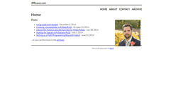 Desktop Screenshot of jdreaver.com
